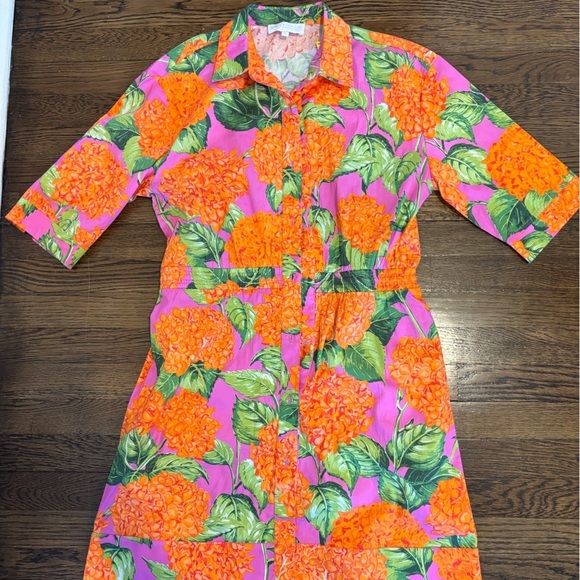 Sheridan French Floral Dress Large - Picture 2 of 9
